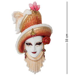 Венецианская маска "Леди в шляпе" Veronese WS-367