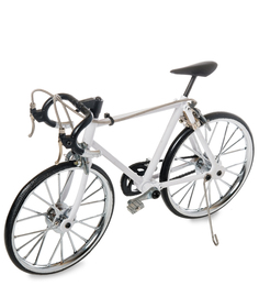 Фигурка-модель 1:10 Велосипед гоночный "Roadbike" белый Art East