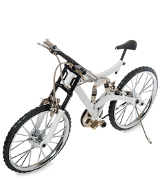 Фигурка-модель 1:10 Велосипед горный "MTB" белый Art East