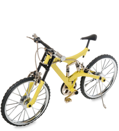 Фигурка-модель 1:10 Велосипед горный "MTB" желтый Art East