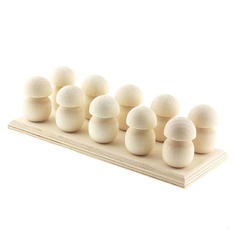 Ulanik/Сортер "Грибы на подставке" (5х2) 10 шт Уланик