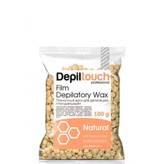 Воск для депиляции пленочный Depiltouch Film Depilatory Wax Natural в гранулах 100 гр