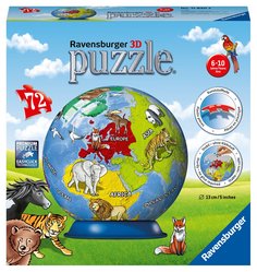 3D Пазл Ravensburger Земной шар 72 элемента