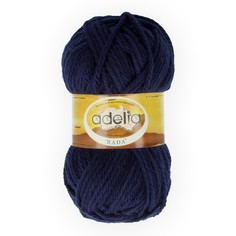 Пряжа Adelia Rada, 100% акрил, 10*100 г, 80 м+-4 м, №054, темно-фиолетовый