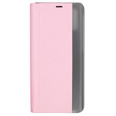 Чехол Zibelino Clear View Activ для Samsung M51 (M515) (розовый) с магнитом