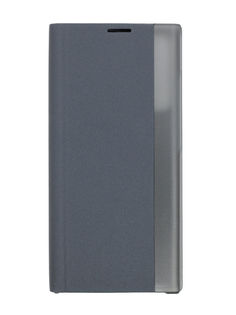 Чехол Zibelino Clear View Activ для Samsung A11/M11 (A115/M115) (черный) с магнитом