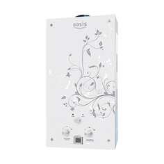 Газовая колонка Oasis Glass 24 ZG White