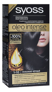 Стойкая краска для волос Syoss Oleo Intense, 1-10 115 мл