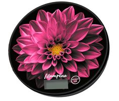 Весы кухонные МАТРЕНА МА-197 Purple Flower Матрёна