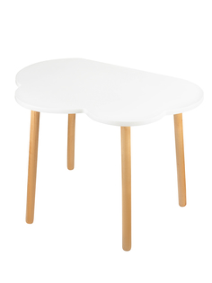 Стол KETT-UP детский ECO ОБЛАЧКО 70х50см белый/натур KU065