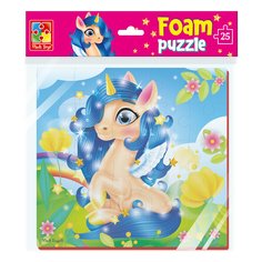 Мягкие пазлы Vladi Toys Единорог 25 элементов VT1109-07