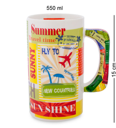 Кружка "Подружка путешественника" (Travel time/TOPCHOICE)