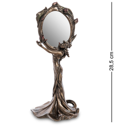 Зеркало "Девушка с цветами лотоса" Veronese WS-969