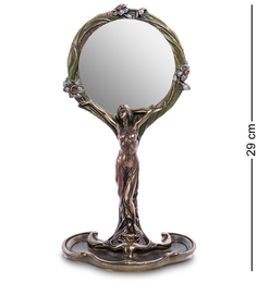 Зеркало "Девушка с цветами" Veronese WS-970