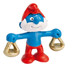 Фигурка Смурфики Гном Весы Schleich The Smurfs 20726