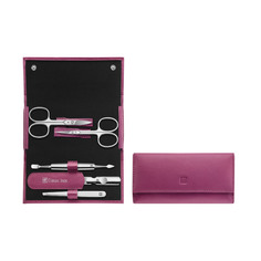 Маникюрный набор 5 пр. INOX розовый Zwilling