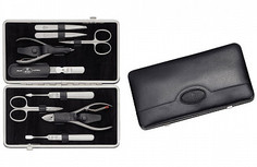 Маникюрный набор Zwilling TWINOX черный, 9 предметов