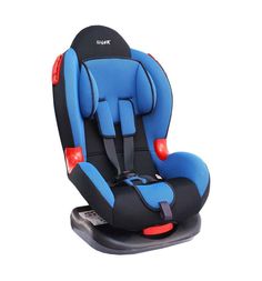 Автокресло Siger Кокон Isofix цв.голубой гр.1/2
