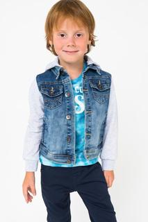 Куртка для мальчика MEK, цв.синий, р-р 140