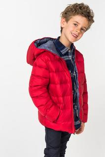 Куртка для мальчика iDO, цв.красный, р-р 128