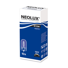 Лампа 5W 12V W2.1X9.5D 5XFS10 NEOLX WY5W (Складная картонная коробка) Neolux