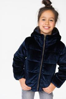 Куртка для девочки MEK, цв.синий, р-р 122