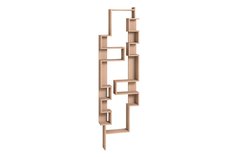Стеллаж Hoff 80275746 56х13,6х199 см, дуб отбеленный