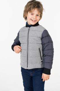 Куртка для мальчика MEK, цв.серый, р-р 122