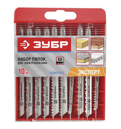 Пилка по дереву для лобзика Зубр 15580-H10