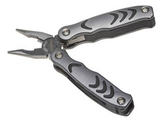 Мультитул STAYER Professional 22853_Z01 105 мм серебристый, 12 функций