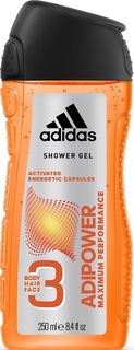 Гель для душа Adidas "Adipower" мужской, 250 мл
