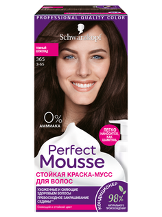 Стойкая краска-Мусс Perfect Mousse для укладки волос, 365 92,5 мл Schwarzkopf