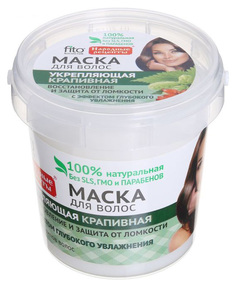 Маска для волос Фитокосметик Укрепляющая крапивная 155 мл Fitoкосметик