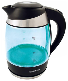 Чайник электрический StarWind SKG2219 Black/Blue