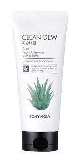 Пенка для умывания Tony Moly Clean Dew Aloe Foam Cleanser 180 мл