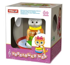 Неваляшка-шар Кошечка Stellar Стеллар