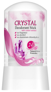 Дезодорант Секреты Лан Crystal Deodorant Stick Минеральный с экстрактом хлопка 60 г