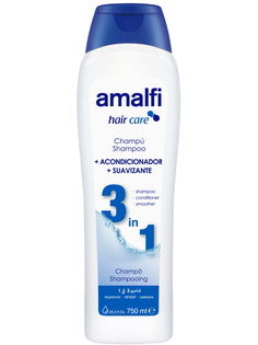 Шампунь для всех типов волос AMALFI 3 в 1 750 мл Amalfy