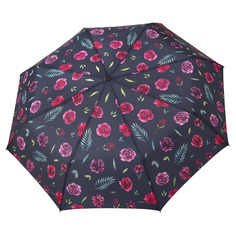 Зонт женский Raindrops RDH0529835 черный/розовый