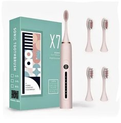 Электрическая зубная щетка ForAll Monclique X-7 Pink Sonic Toothbrush