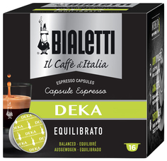 Кофе Bialetti deca капсулы для кофемашин 16 шт