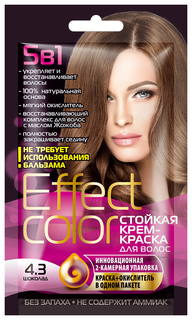 Краска для волос Фитокосметик Effect Color Шоколад 50 мл Fitoкосметик