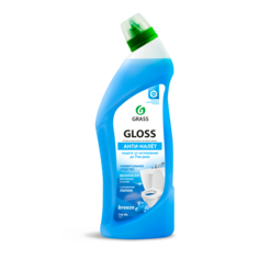 Чистящий гель для ванны и туалета Gloss breeze 750 мл Grass