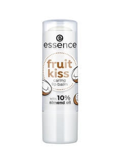 Питательный бальзам для губ essence, с маслом миндаля Fruit Kiss