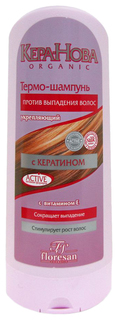 Термо-шампунь для волос Floresan Кера-Нова укрепляющий, 400 мл