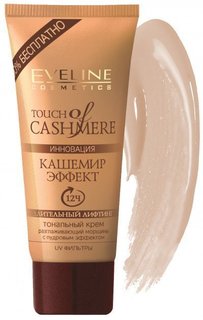 Тональный крем Eveline "Touch of Cashmere Effecte" тон бежевый 40 мл