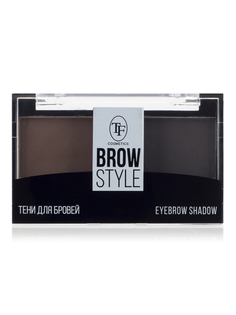 Набор для моделирования формы бровей TF BROW STYLE 53 Темно-коричневый и черный бархат