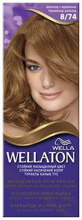 Краска для волос Wella Wellaton 8/74 шоколад с карамелью 110 мл