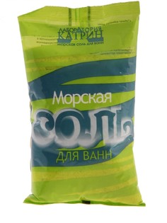 Морская соль для ванн ЛК, мелкокристаллическая, в пакете, 1 кг