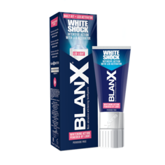 Зубная паста Blanx White Shock со светодиодной крышкой 50 мл